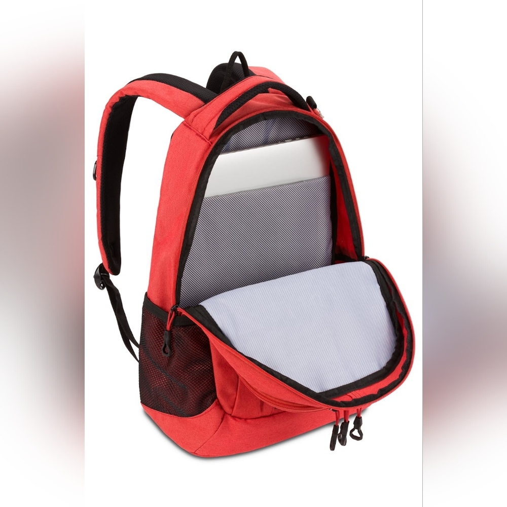 SWISSGEAR 5505 Laptop Backpack - Dark Orange *gently used* - Picture 4 of 9